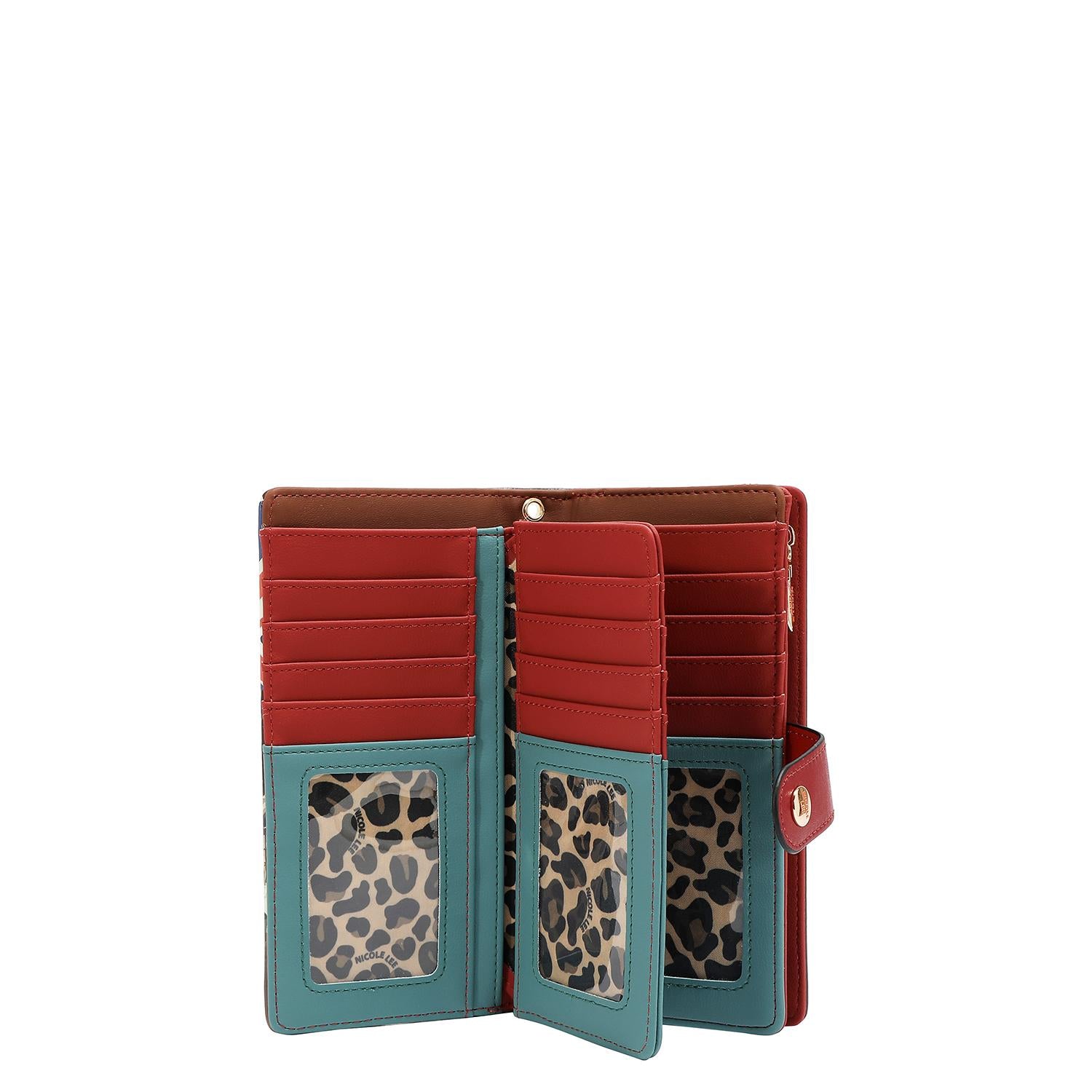 Cartera Nicole Lee Wristlet Print Nicole Lee FW26