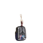 Llavero/Monedero Mini Mochila Nicole Lee Print Moda FW25