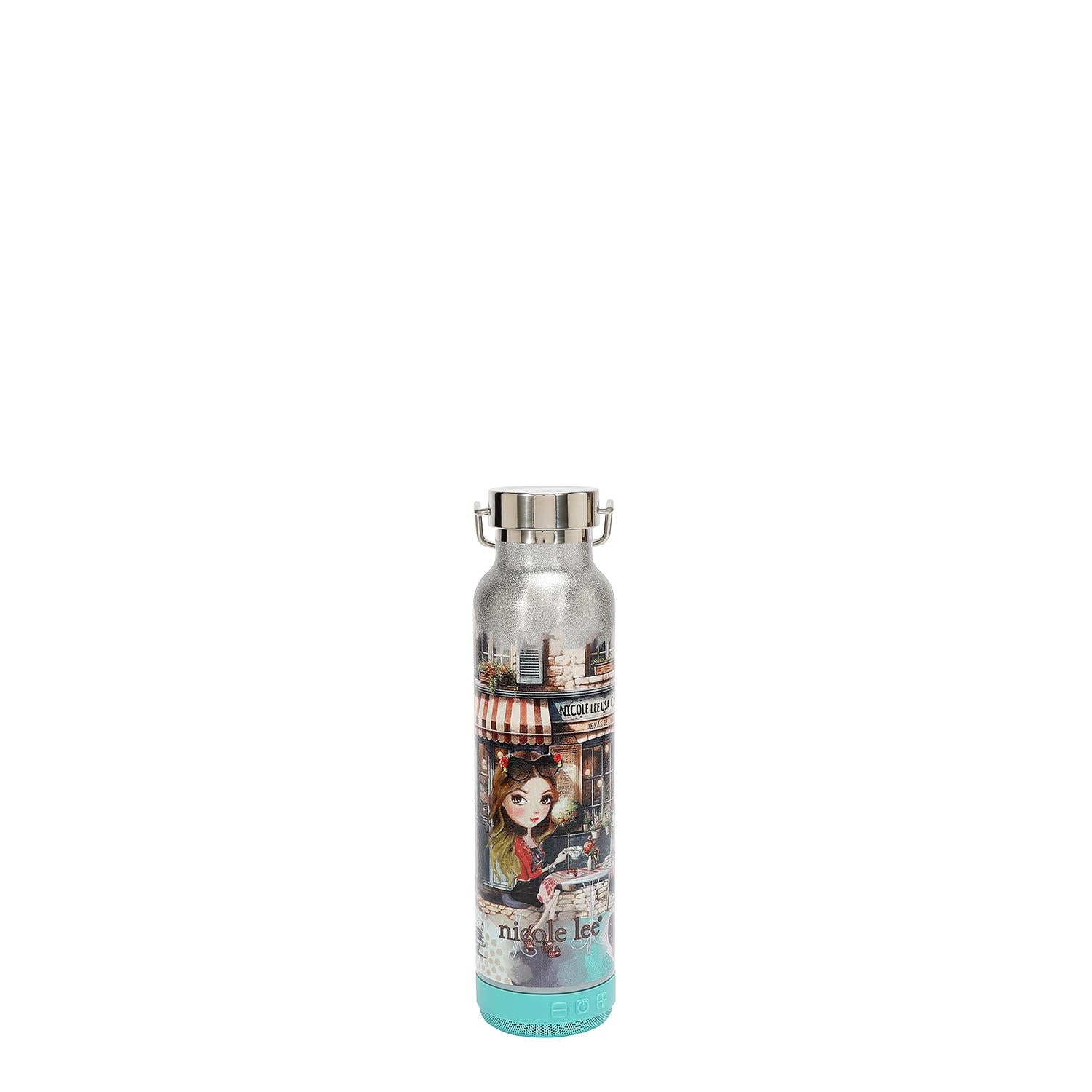 Termo Nicole Lee Con Bocina Estampado Virtual Friend SS26