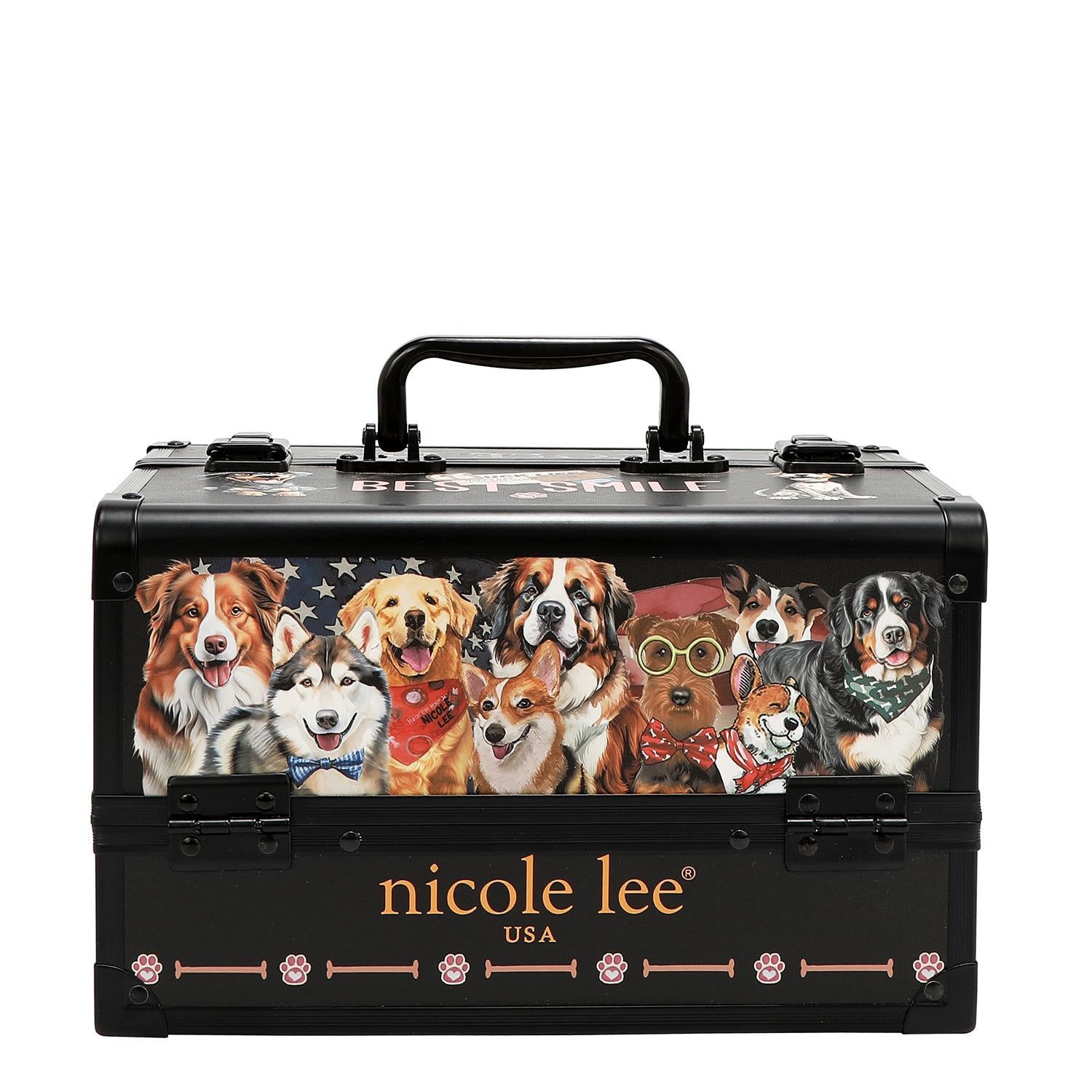 Estuche rígido Nicole Lee para maquillaje print Best FW25
