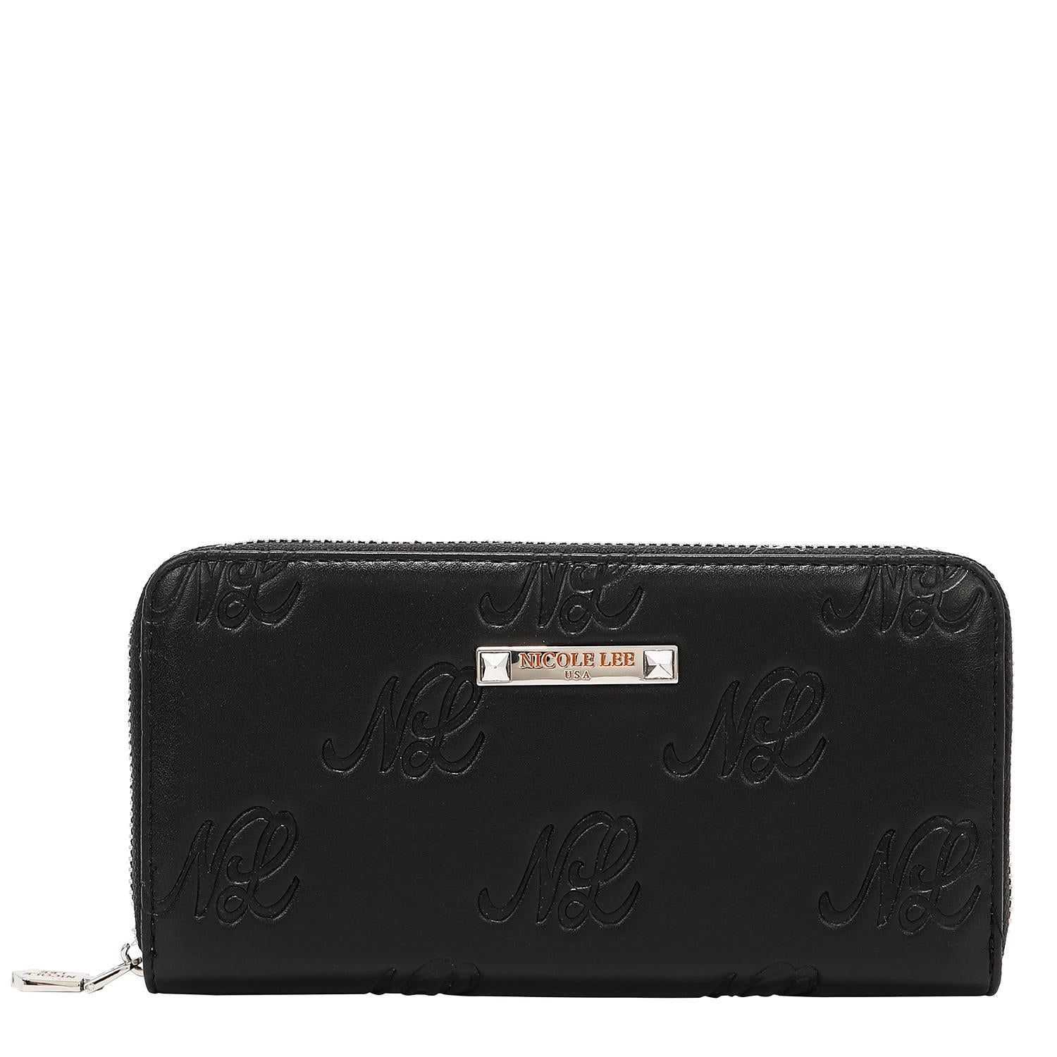 Cartera Nicole Lee Lisa Cierre Y Relieve Embossed SS26