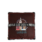 Cobija Cojín Nicole Lee De Poliester Print London Eye FW26