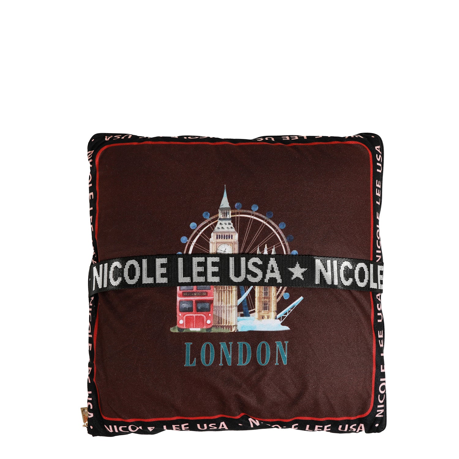 Cobija Cojín Nicole Lee De Poliester Print London Eye FW26