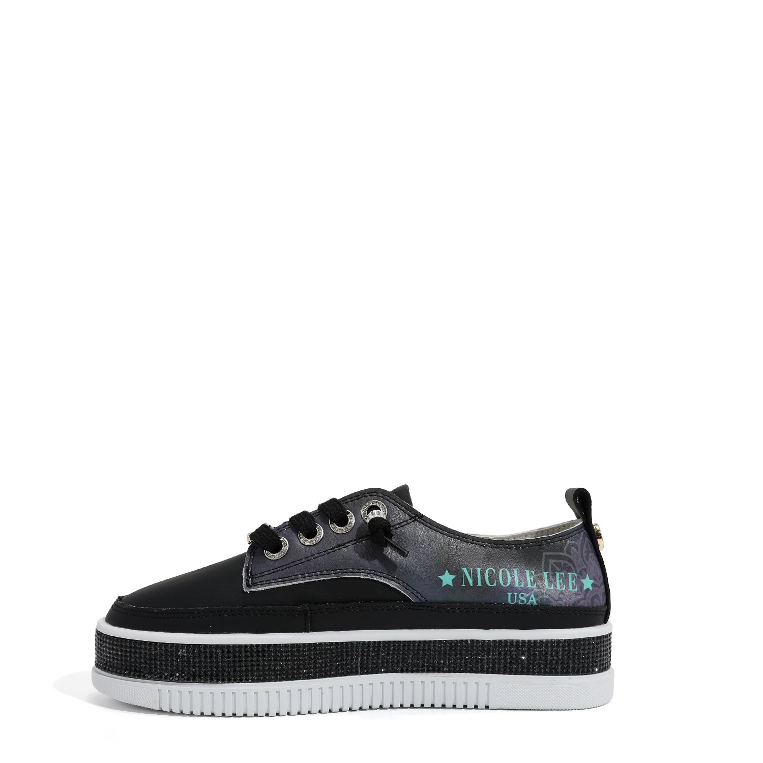 Tenis estampados con plataforma De Nicole Lee Dream FW25