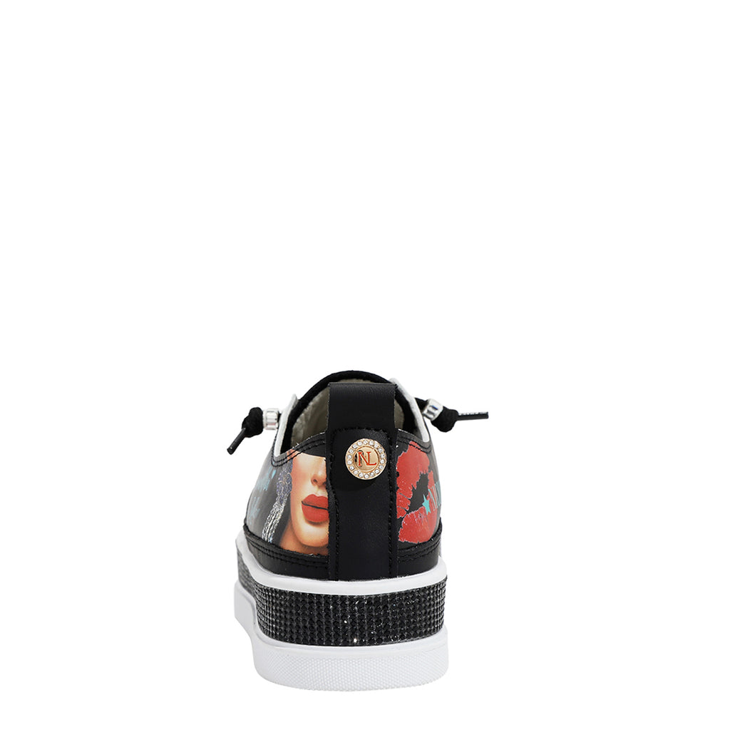 Tenis estampados con plataforma De Nicole Lee Samantha FW25