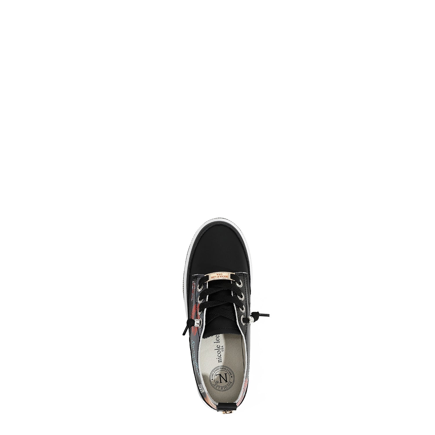 Tenis estampados con plataforma De Nicole Lee Samantha FW25