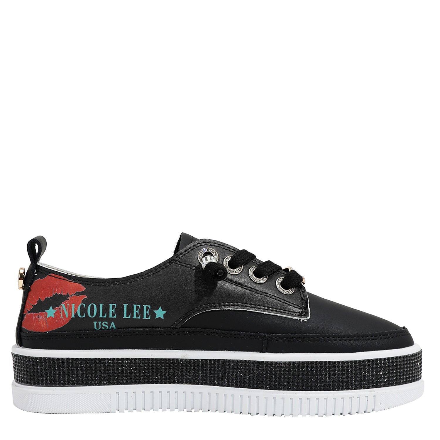 Tenis estampados con plataforma De Nicole Lee Samantha FW25