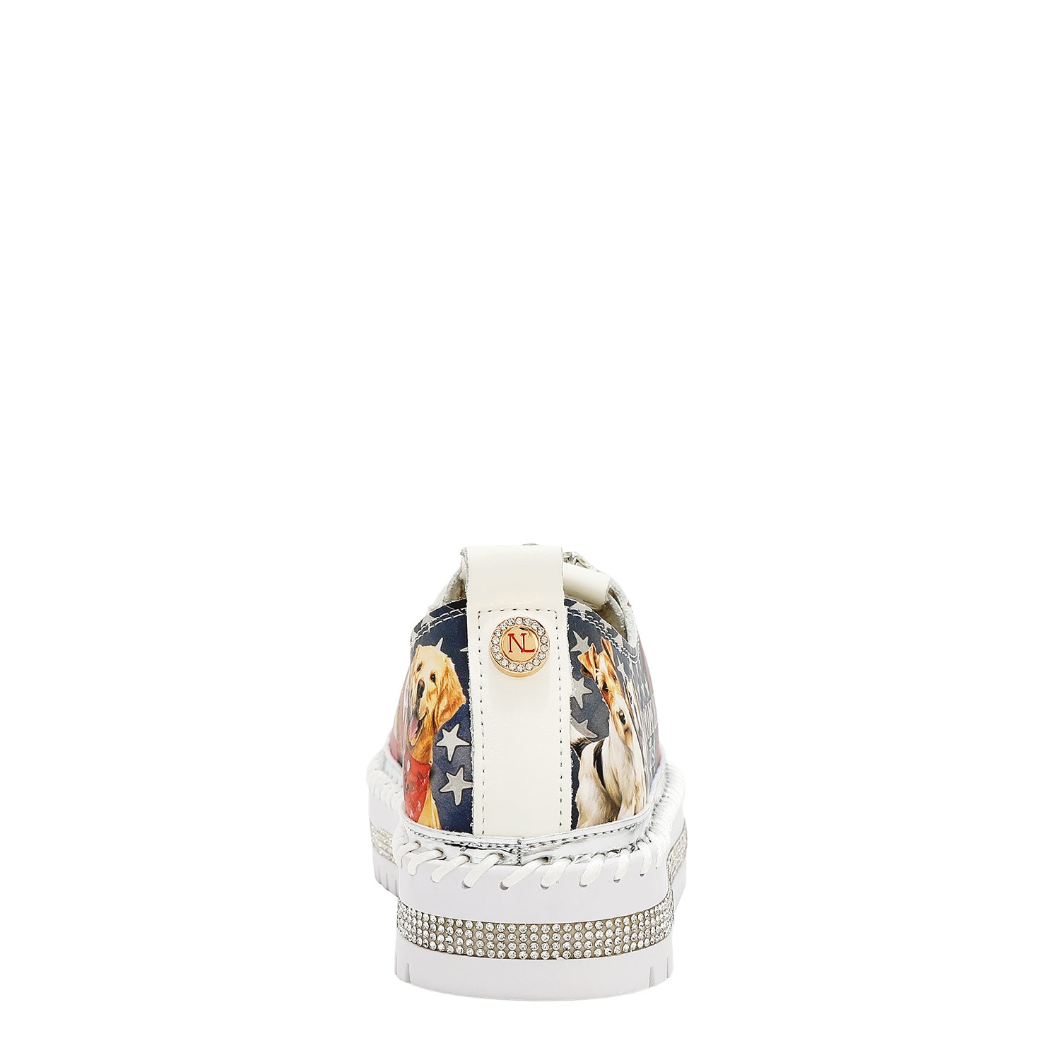 Tenis con plataforma trenzada Nicole Lee Best Smile FW25