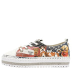 Tenis con plataforma trenzada Nicole Lee Best Smile FW25
