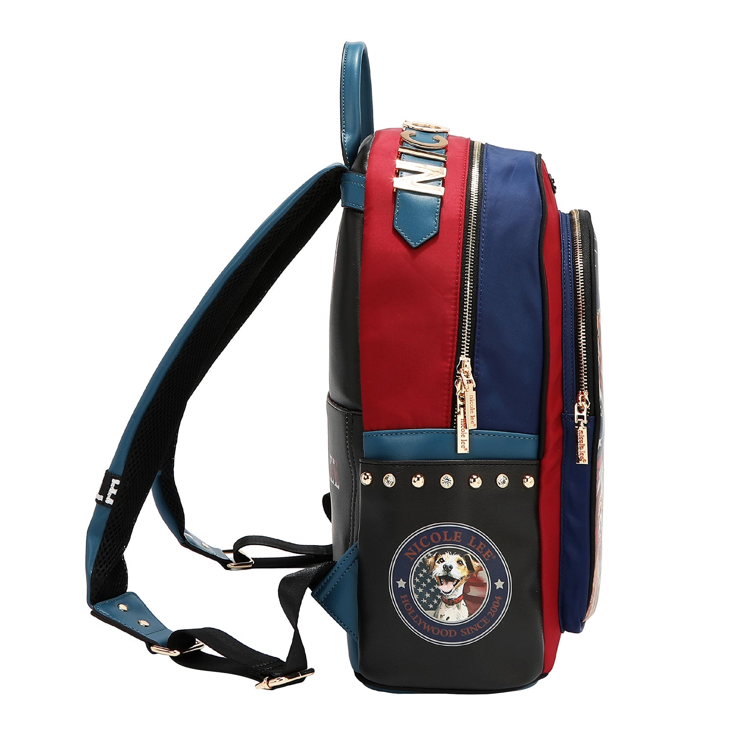 Mochila Nicole Lee Con Bolsa Extra Best Smile FW25
