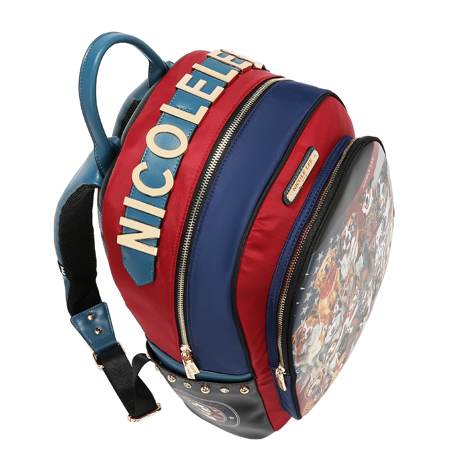Mochila Nicole Lee Con Bolsa Extra Best Smile FW25