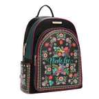 Mochila Nicole Lee De Nylon Con Bolsita Keep Dreaming FW26