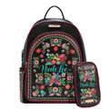Mochila Nicole Lee De Nylon Con Bolsita Keep Dreaming FW26