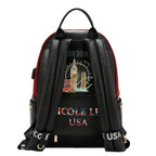 Mochila Nicole Lee De Nylon Con Bolsita London Eye FW26