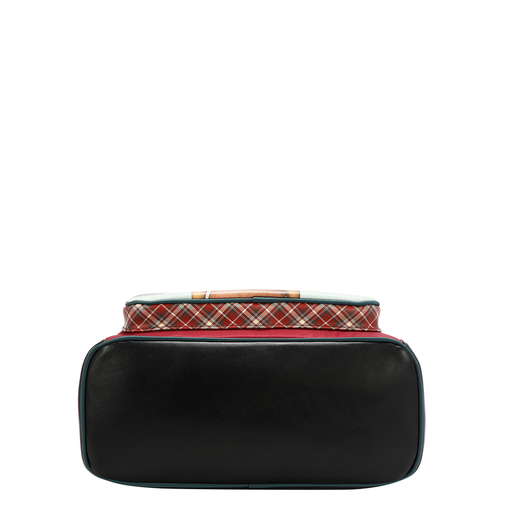 Mochila Nicole Lee De Nylon Con Bolsita London Eye FW26
