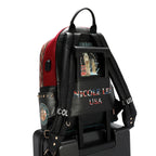 Mochila Nicole Lee De Nylon Con Bolsita London Eye FW26