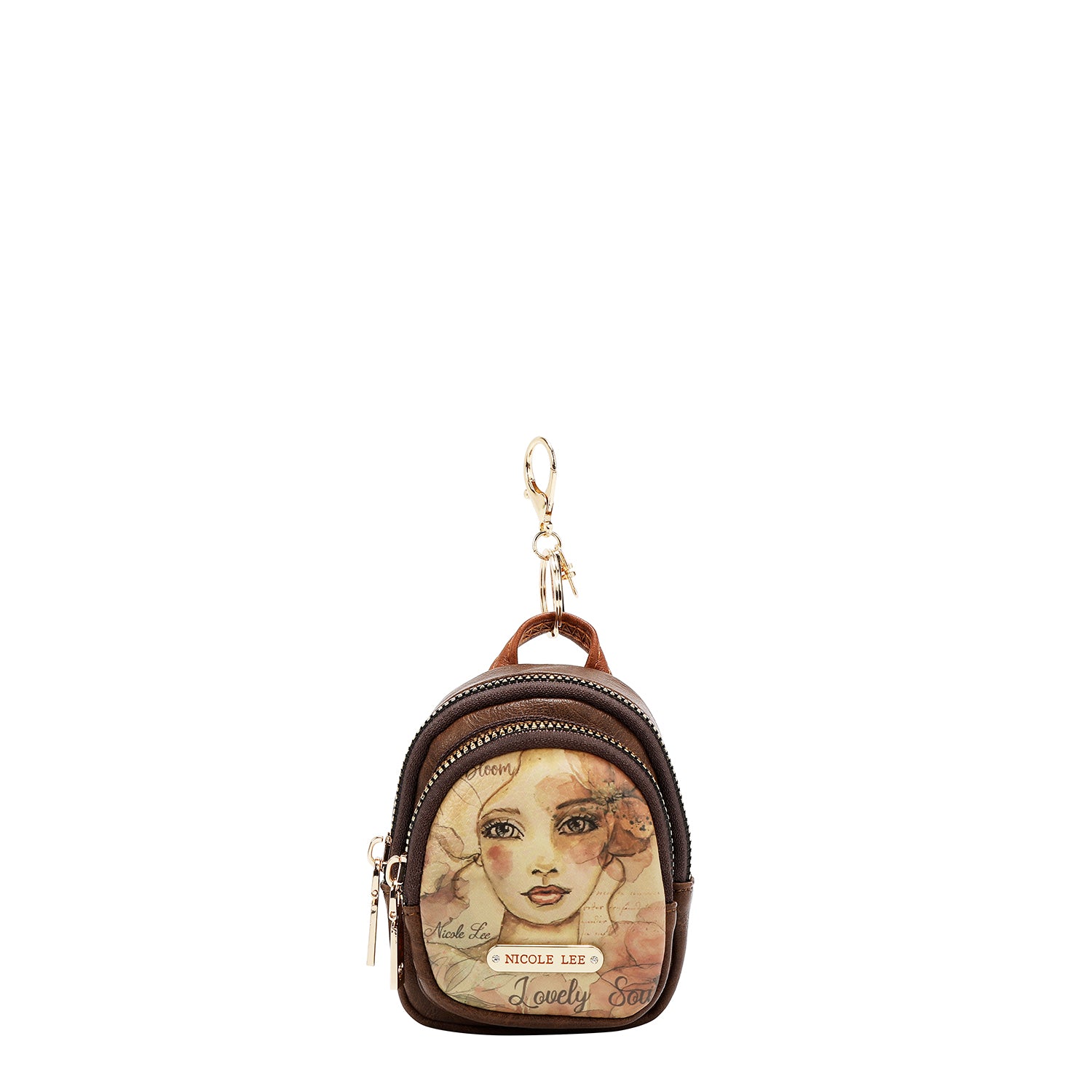 Llavero Nicole Lee Monedero De Mochila Reflection SS26