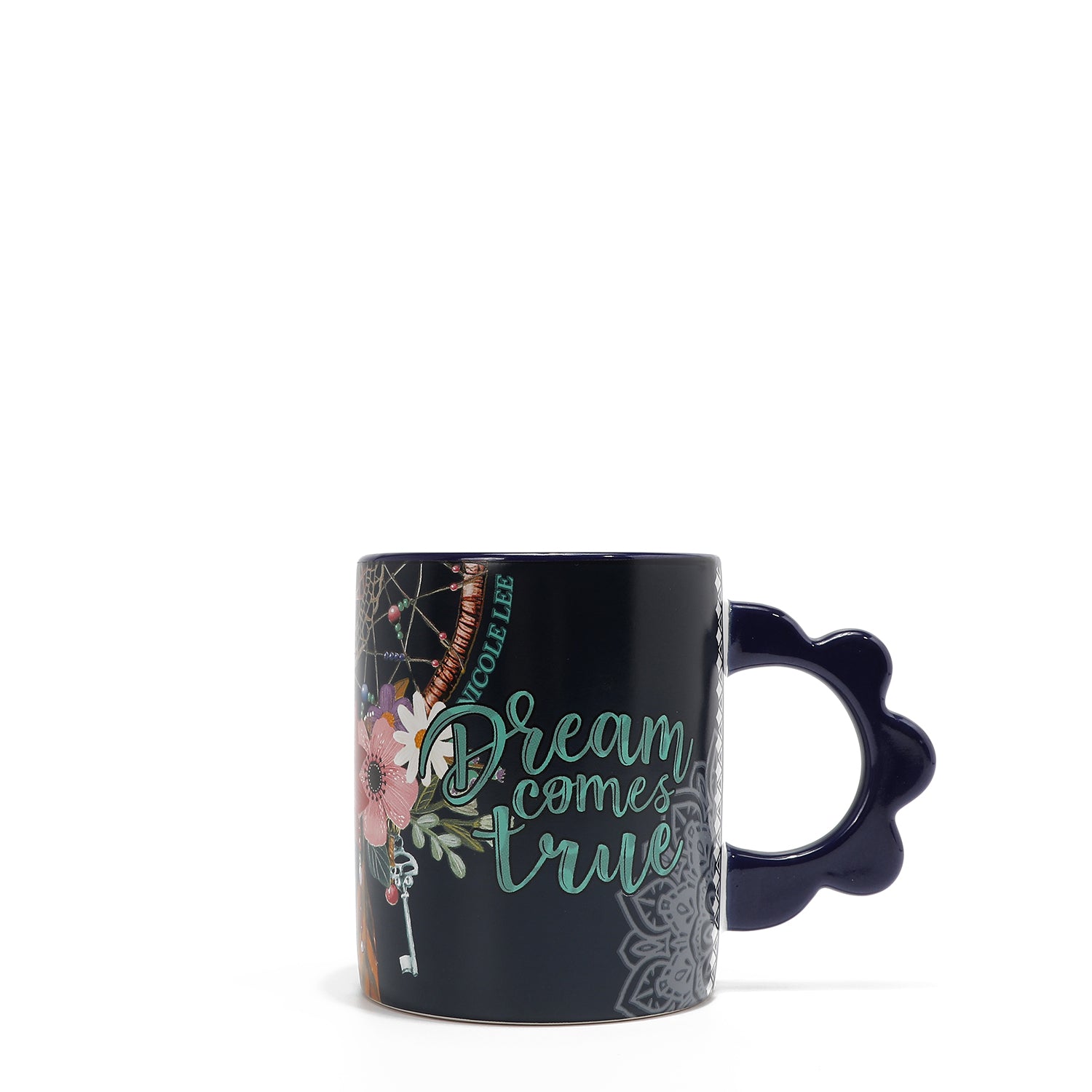 Taza Nicole Lee de Cerámica Estampada Dream Comes True FW25