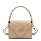 Bolsa Cuadrada Nicole Lee Con Corazon Embossed SS26