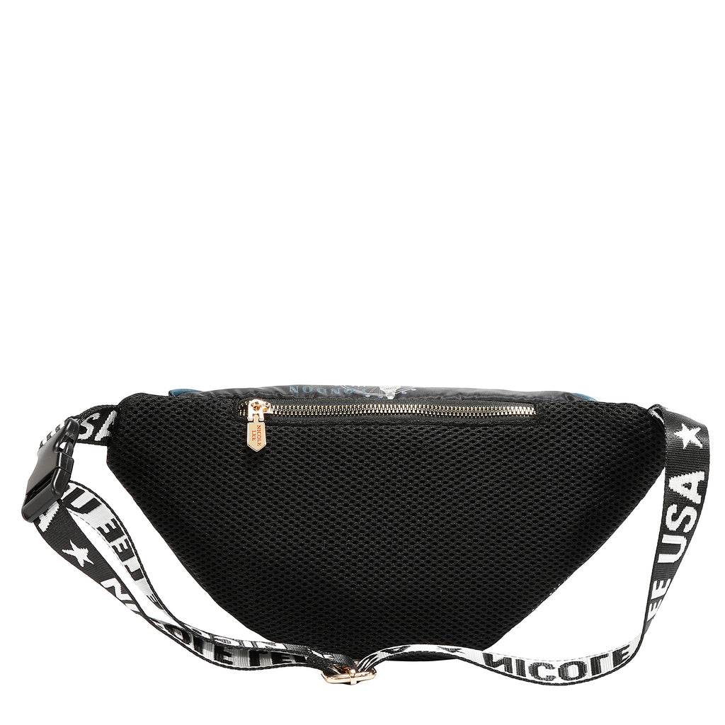 Cangurera Nicole Lee Con Doble Bolsillo London Eye FW26