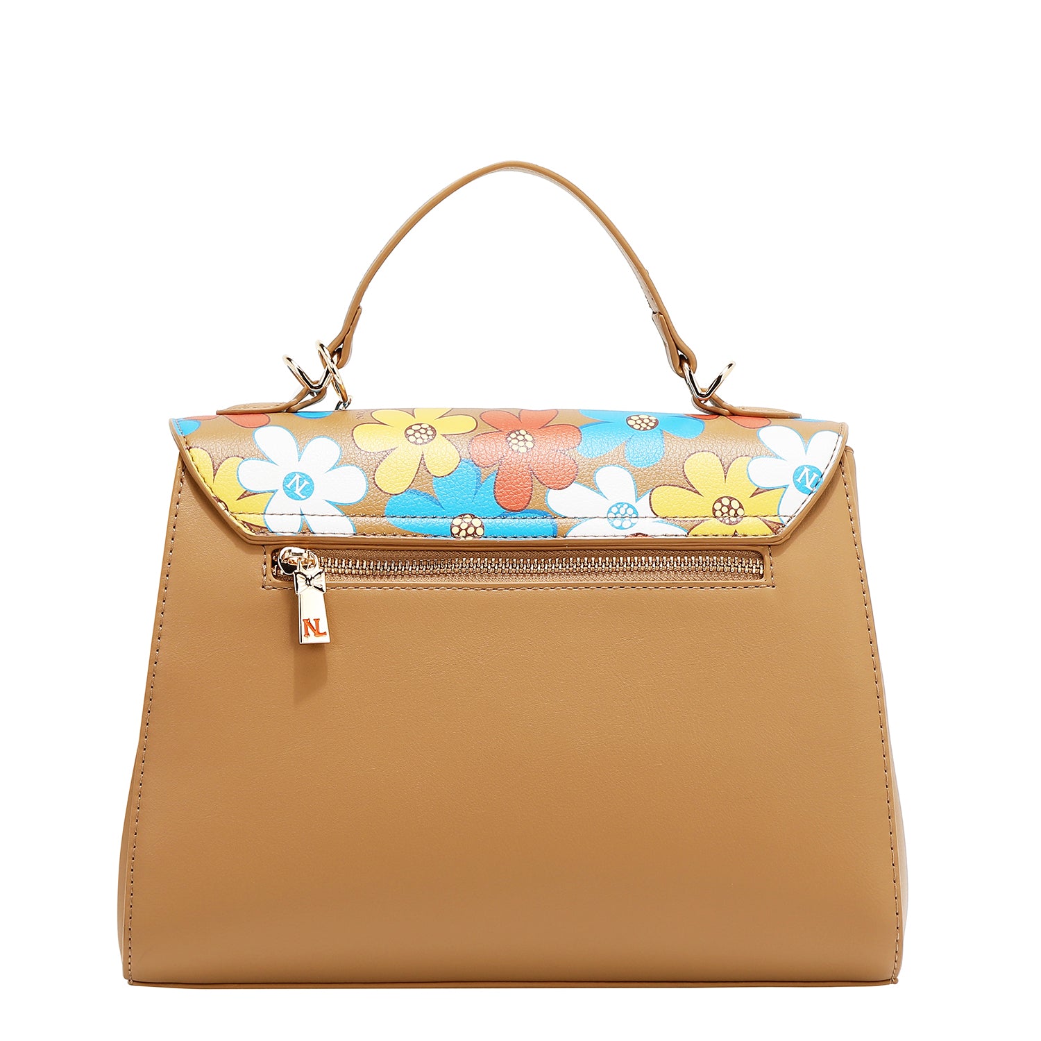 Bolsa Crossbody Nicole Lee Con Estampado De Flores FW25