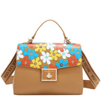 Bolsa Crossbody Nicole Lee Con Estampado De Flores FW25