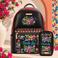 Mochila Nicole Lee Con Puerto USB Keep Dreaming FW26