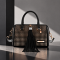 Bolsa Boston Nicole Lee Con Tachuelas Studded Glam FW26