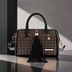 Bolsa Boston Nicole Lee Con Tachuelas Studded Glam FW26