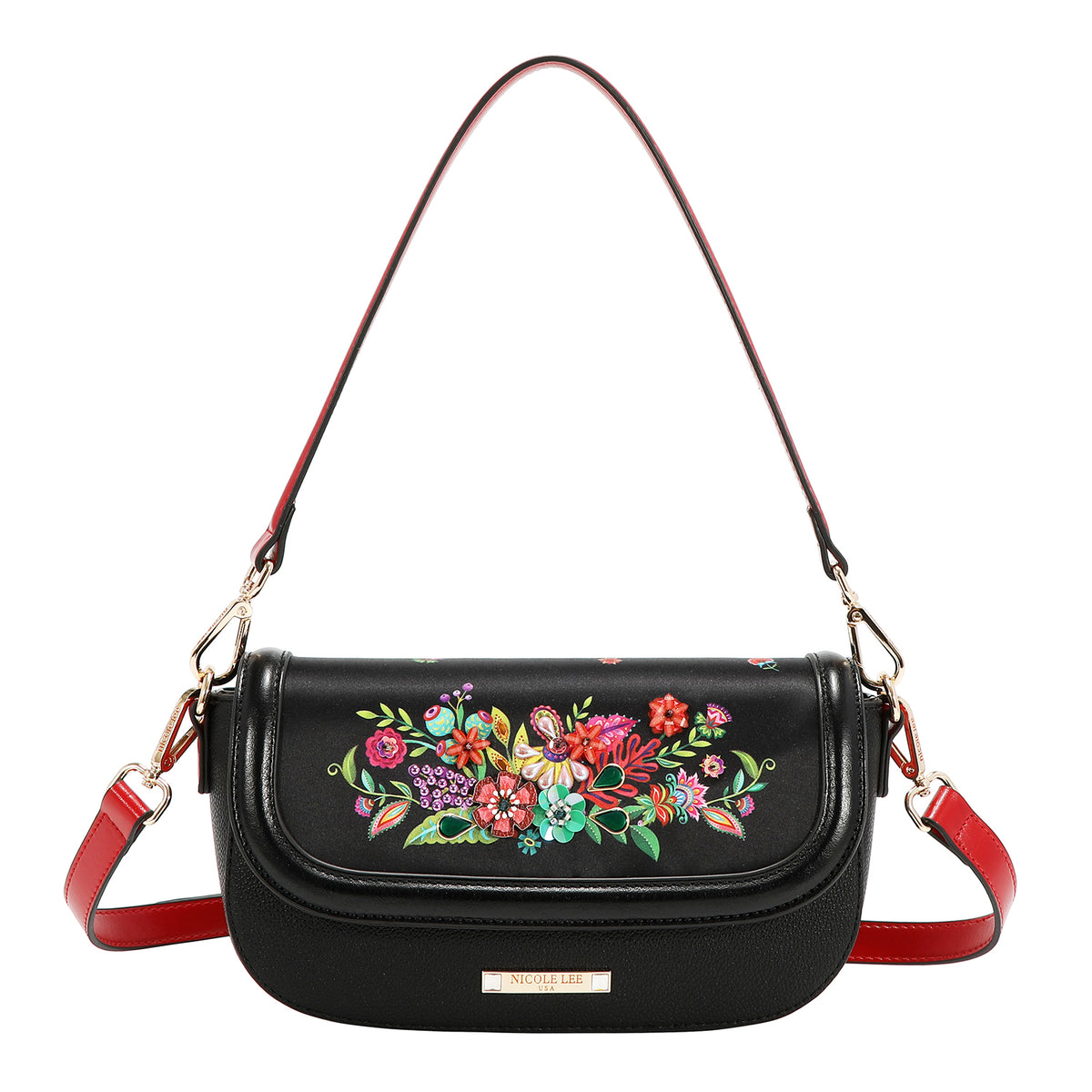 Bolsa Shoulder Nicole Lee Con Solapa Keep Dreaming FW26