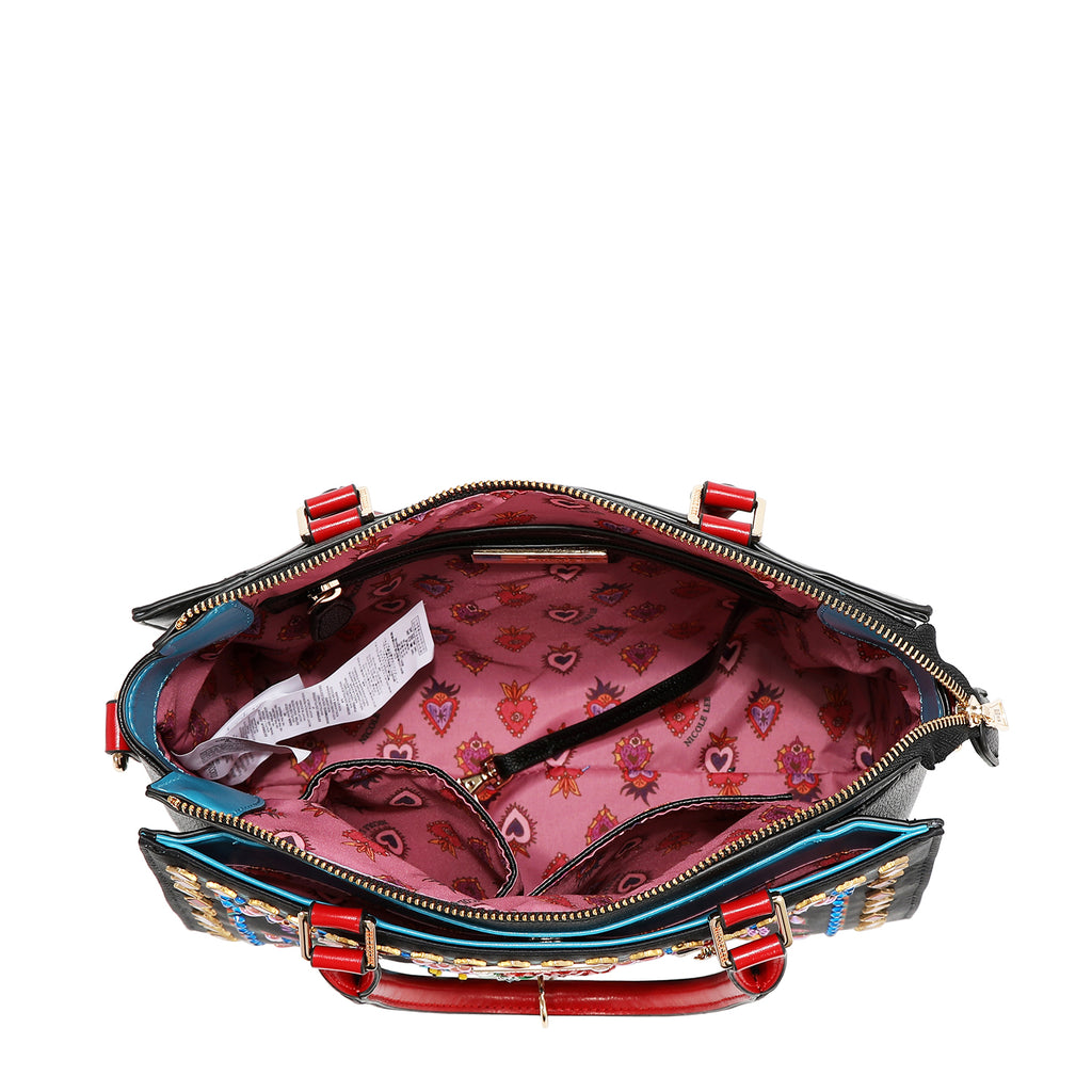 Bolsa Tote Nicole Lee Con Y Cuentas Dreaming FW26