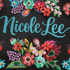 Bolsa Boston Nicole Lee Con Cuentas Keep Dreaming FW26