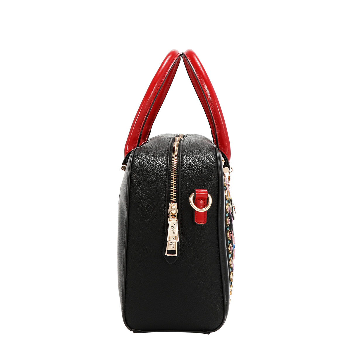 Bolsa Boston Nicole Lee Con Cuentas Keep Dreaming FW26