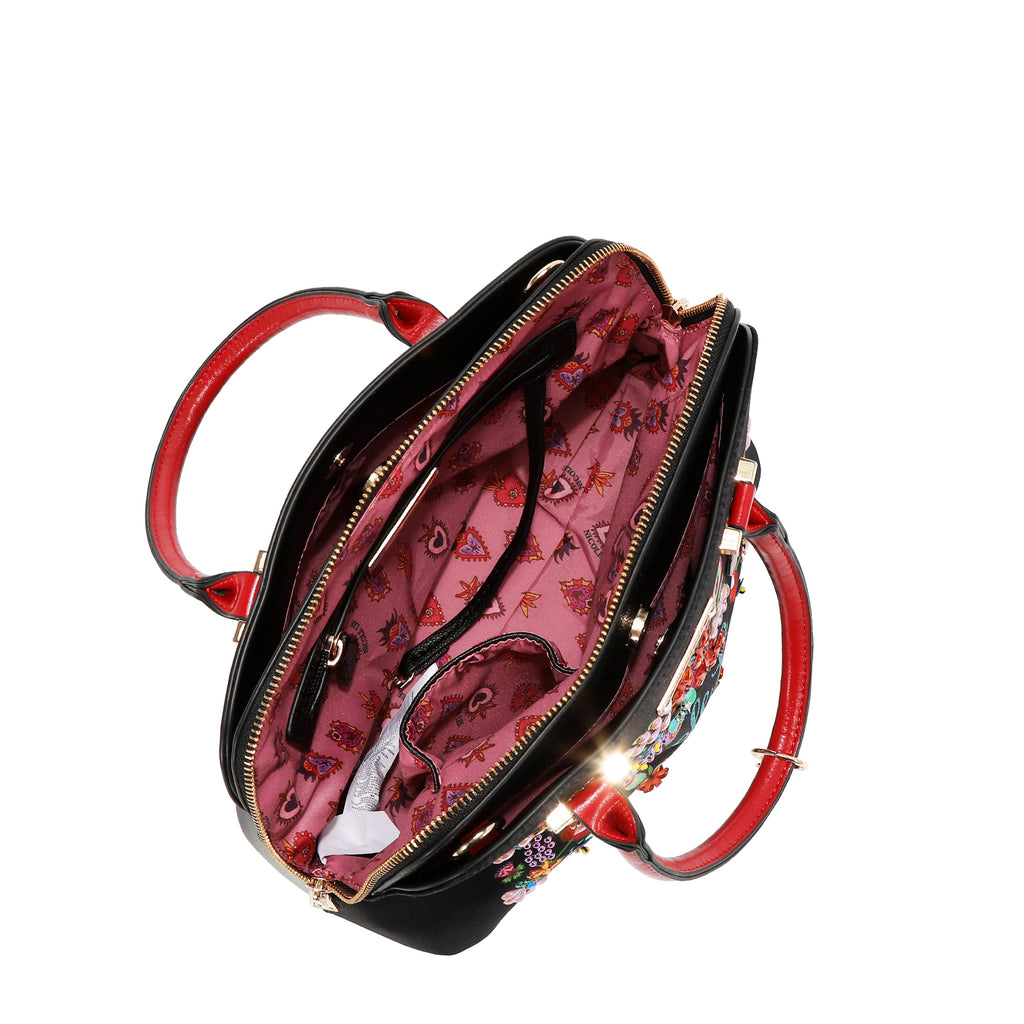 Bolsa Dome Nicole Lee Con Cuentas Keep Dreaming FW26