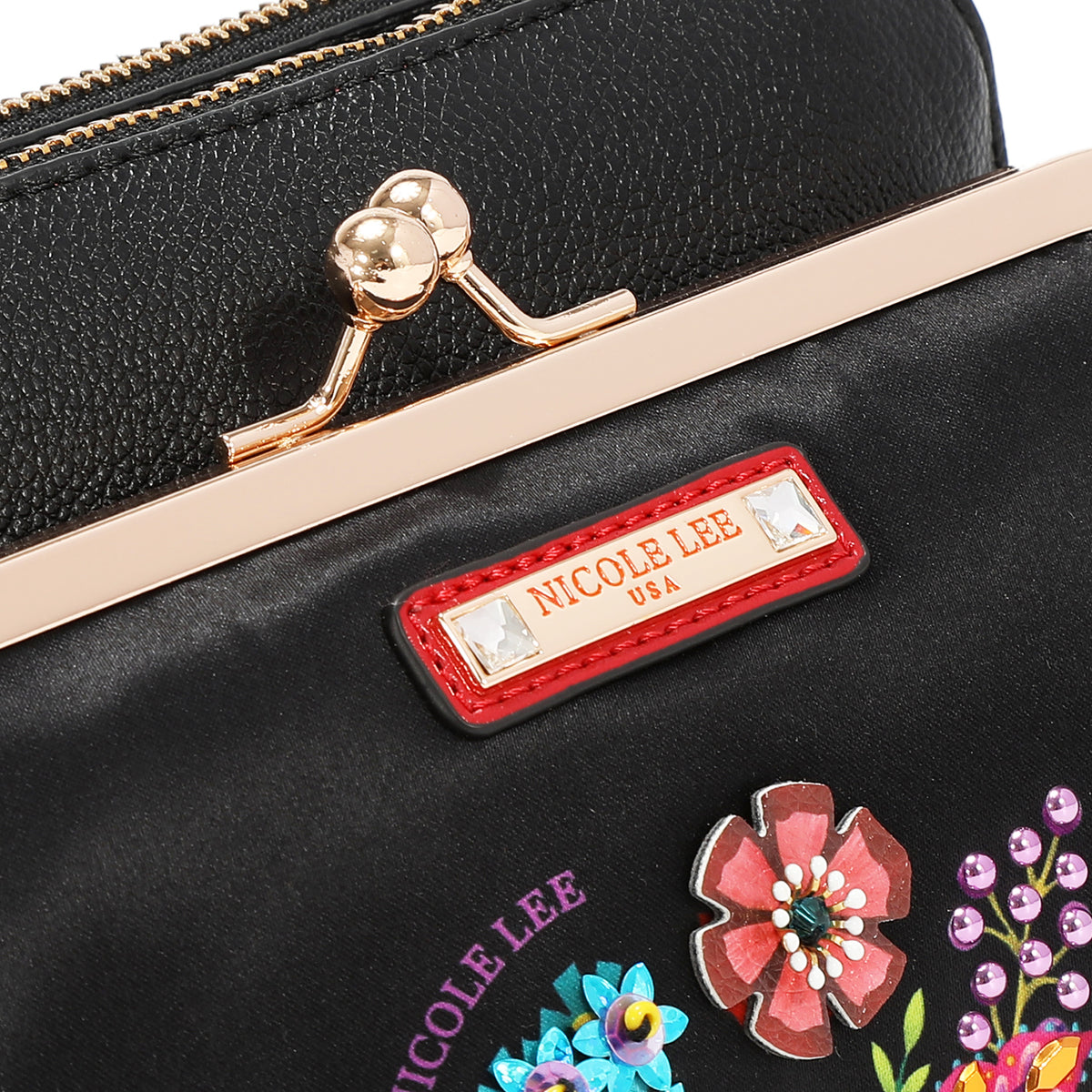 Mini Bolsa Nicole Lee Crossbody Kisslock Keep Dreaming FW26