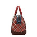 Bolsa Boston Nicole Lee Diseño Cuadros Print London Eye FW26