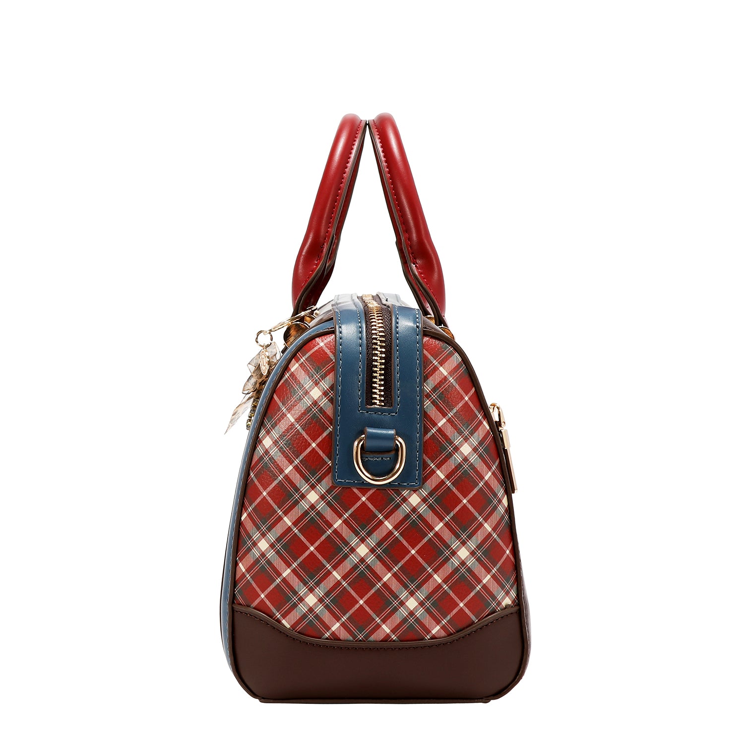 Bolsa Boston Nicole Lee Diseño Cuadros Print London Eye FW26