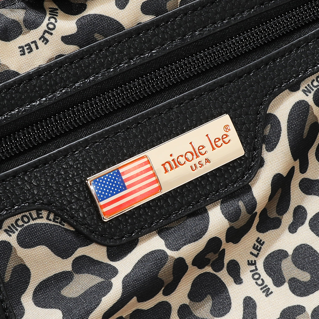 Bolsa Estilo Bowler Nicole Lee Print London Eye FW26