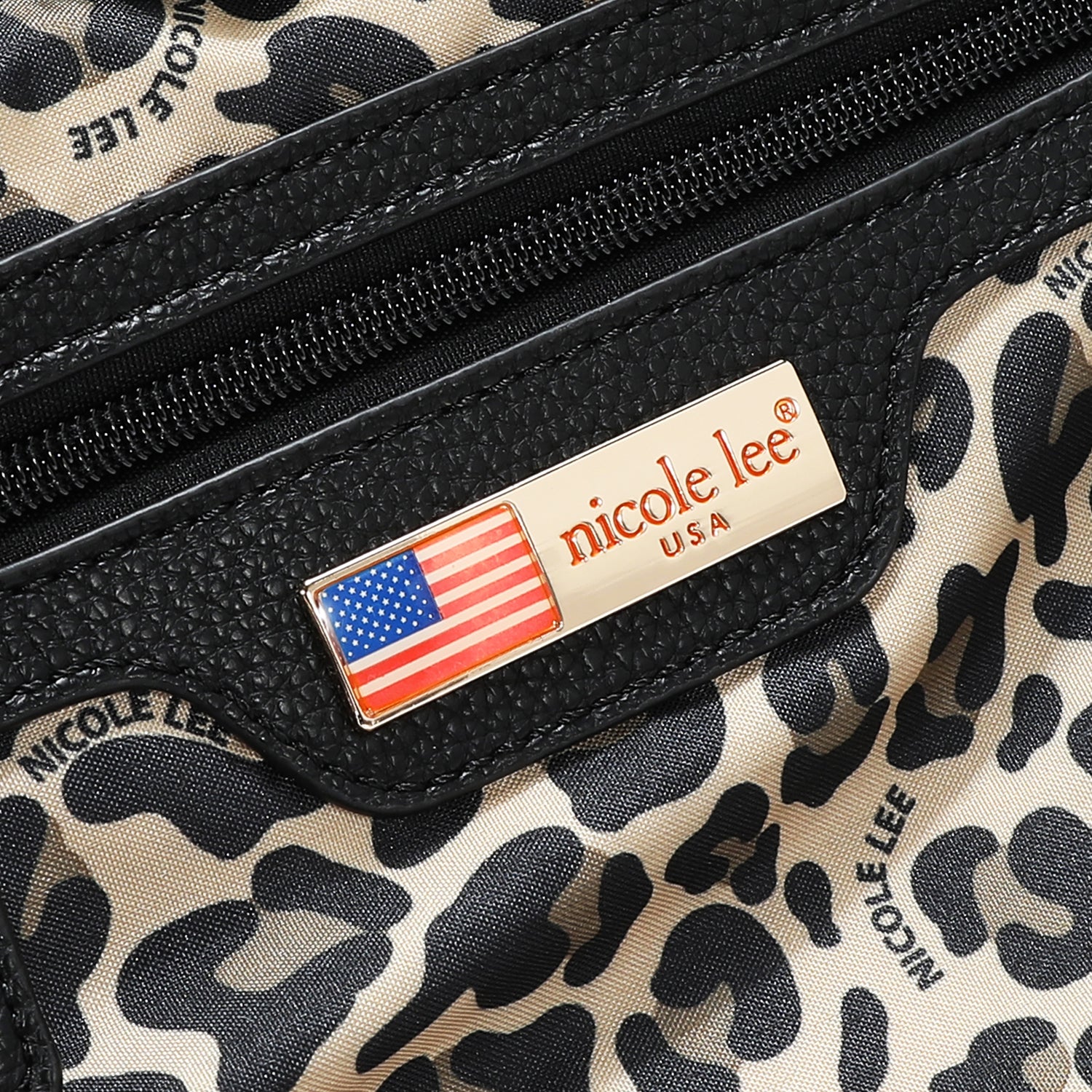 Bolsa Cuadrada Nicole Lee Estampado London Eye FW26