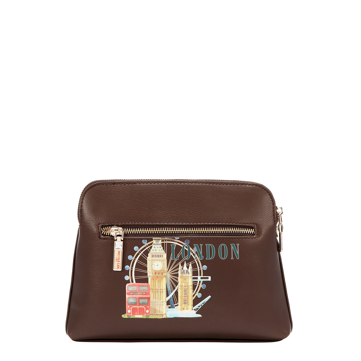 Bolsa Crossbody Nicole Lee Estampado London Eye FW26