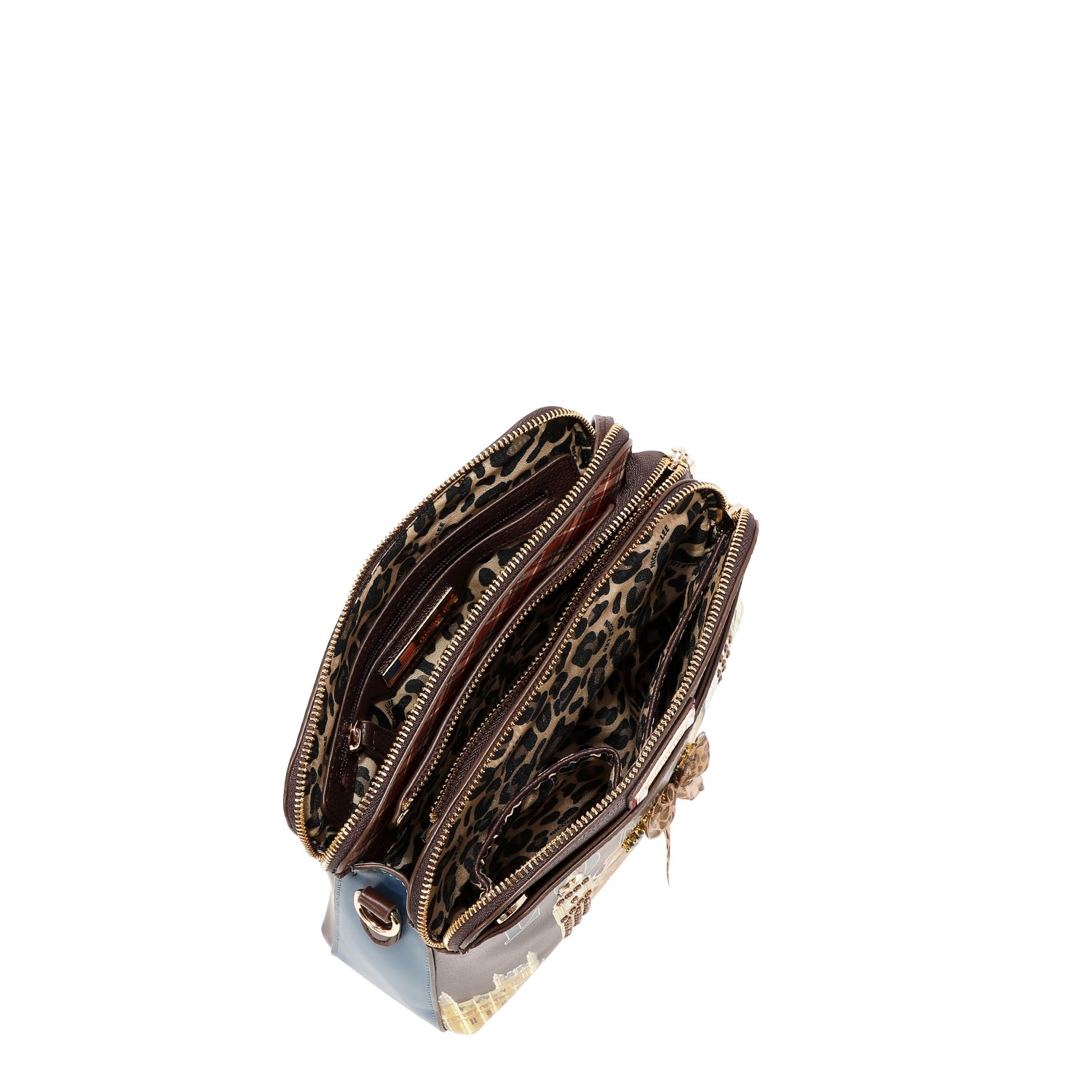 Bolsa Crossbody Nicole Lee Estampado London Eye FW26