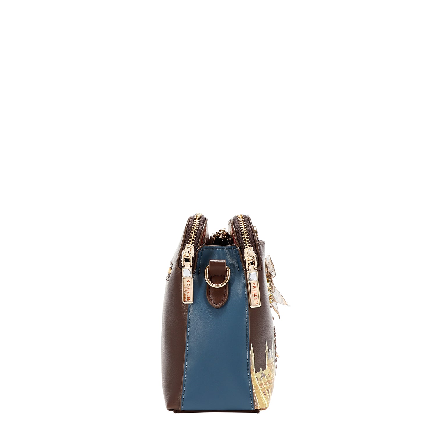 Bolsa Crossbody Nicole Lee Estampado London Eye FW26
