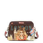 Bolsa Crossbody Nicole Lee Estampado London Eye FW26