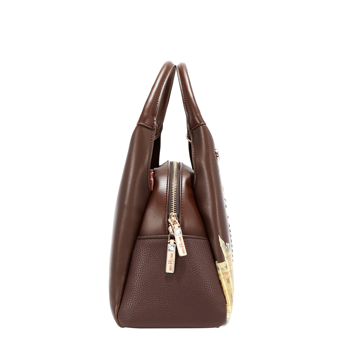 Bolsa Shoulder Nicole Lee Estampado London Eye FW26