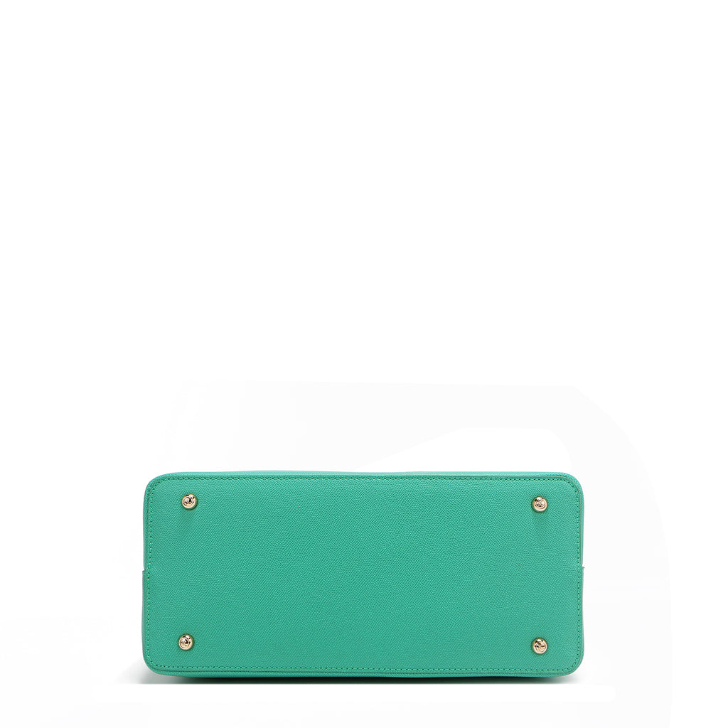 Bolsa Satchel de Nicole Lee de Corte Laser y Pedrería SS25