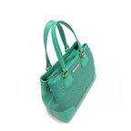 Bolsa Satchel de Nicole Lee de Corte Laser y Pedrería SS25