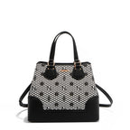 Bolsa Satchel de Nicole Lee de Corte Laser y Pedrería SS25