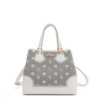 Bolsa Satchel de Nicole Lee de Corte Laser y Pedrería SS25