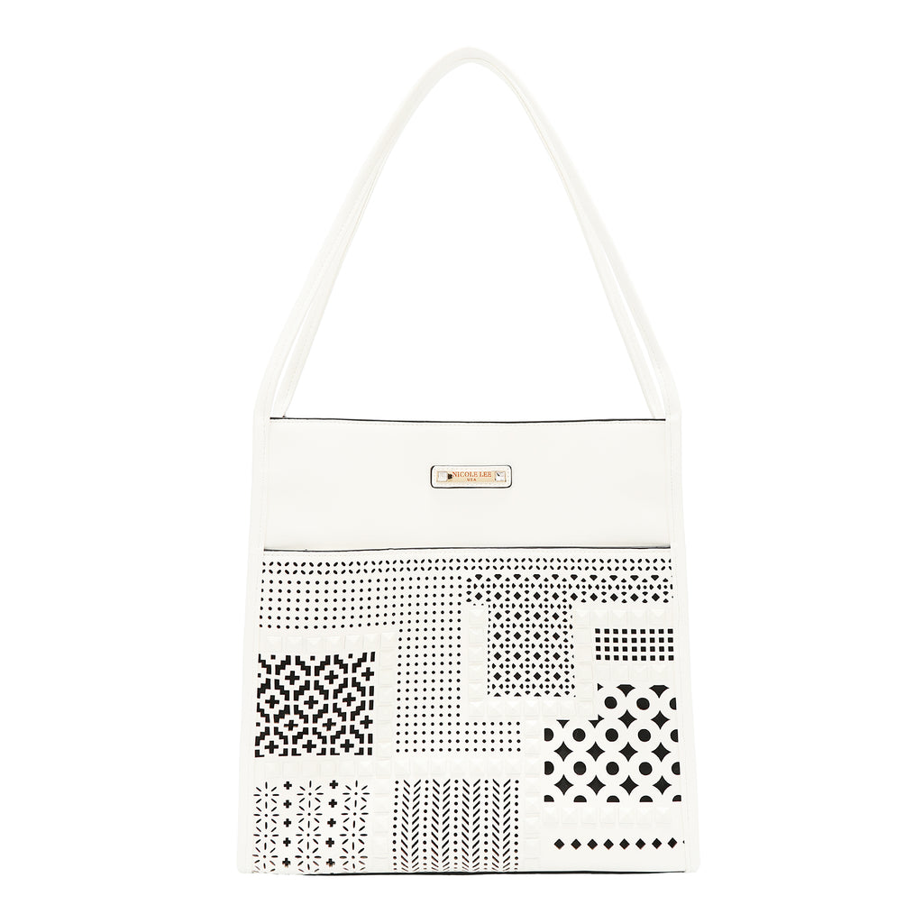 Bolsa Shopper De Nicole Lee Corte Láser FW25