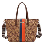 Bolsa Tote Nicole Lee Corte Láser Y Pedrería FW25